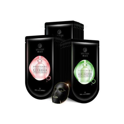 御泥坊安瓶黑面膜禮盒-亮采安瓶黑面膜