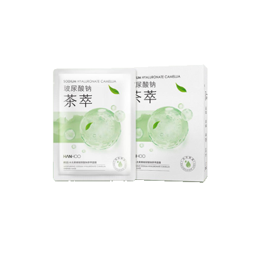 韓后水光柔嫩玻尿酸鈉茶萃面膜