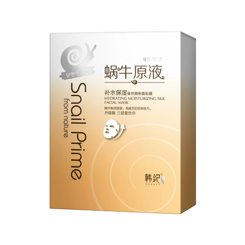 韓紀蝸牛補水保濕蠶絲面膜
