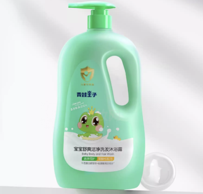 青蛙王子寶寶舒爽潔凈洗發沐浴露