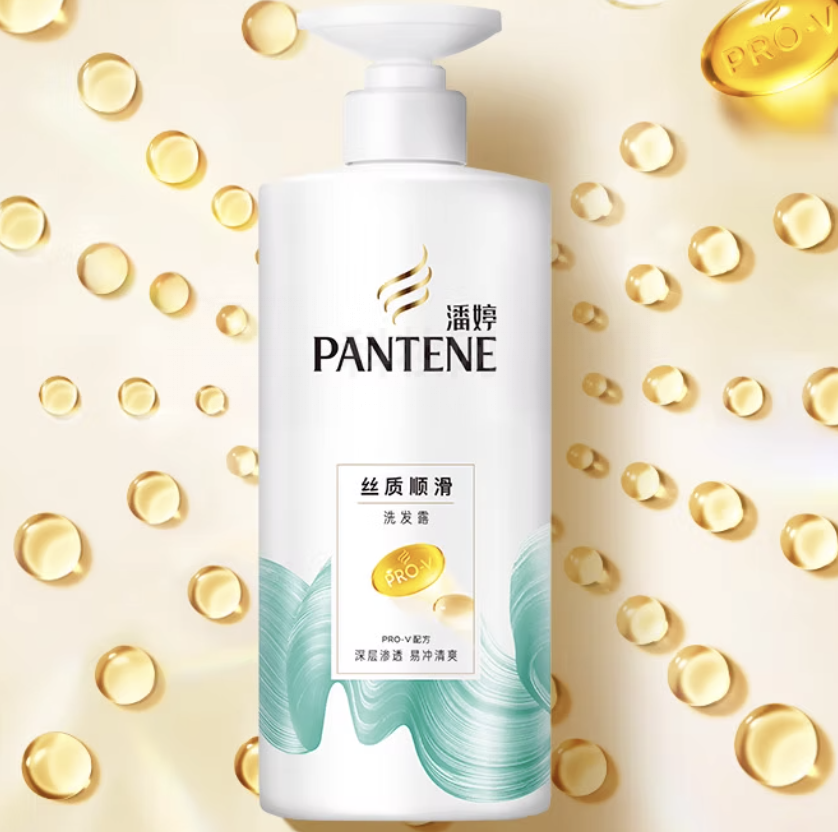 潘婷PRO-V絲質順滑洗發露