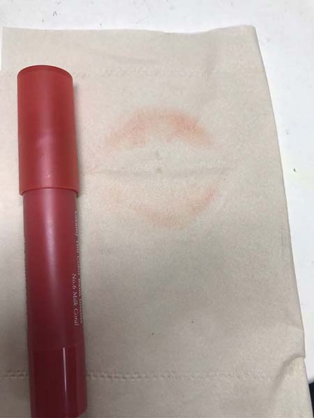 夢妝花心絲絨唇膏筆試色