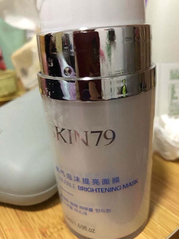 skin79氧氣泡沫面膜的用法和使用測評