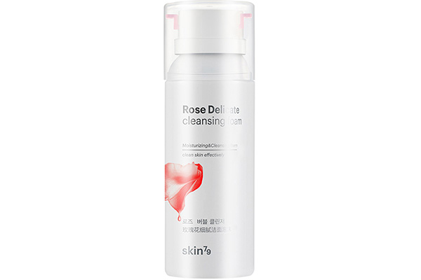 skin79玫瑰花泡沫洗面奶使用測評