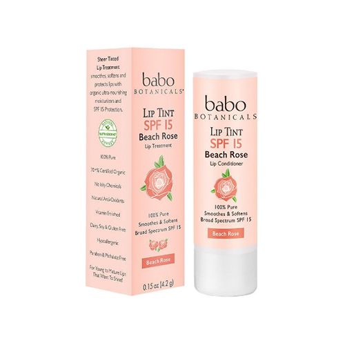 Babo Botanicals 唇膏Beach Rose