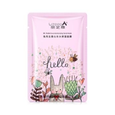 麗芝雅兔先生愛心補水保濕面膜