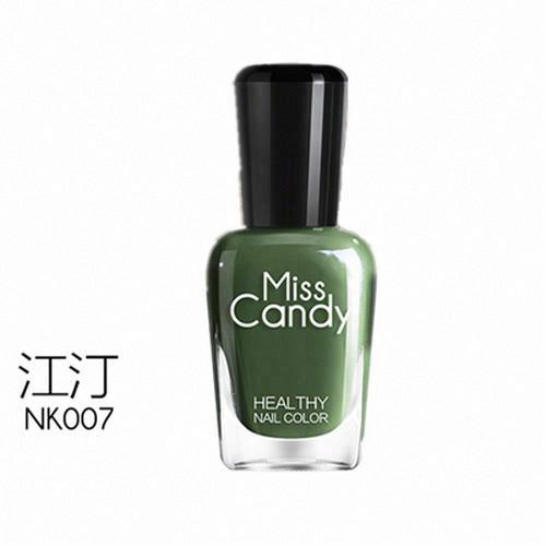 MissCandy健康甲油NK007江汀/清漾綠