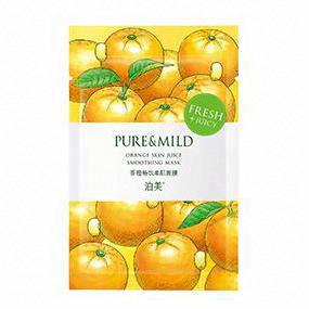 泊美香橙平滑柔肌面膜