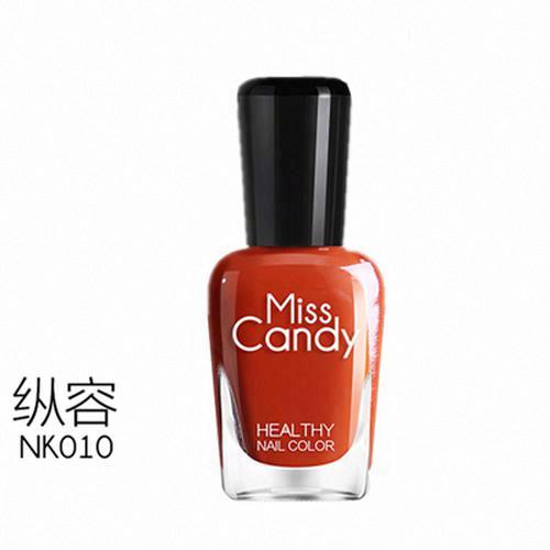 MissCandy健康甲油NK010縱容/番茄橘