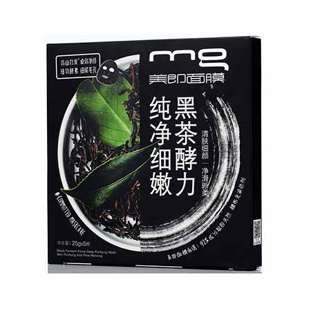 美即黑茶酵力純凈細嫩面膜