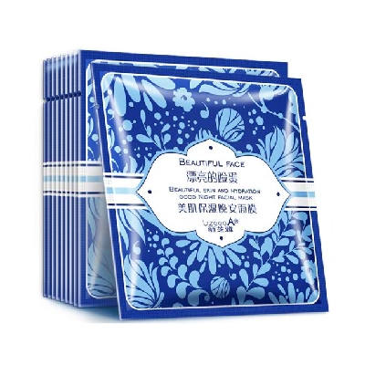 麗芝雅美肌保濕晚安面膜