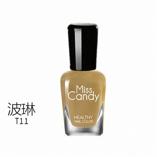 MissCandy健康甲油T11波琳/姜黃色