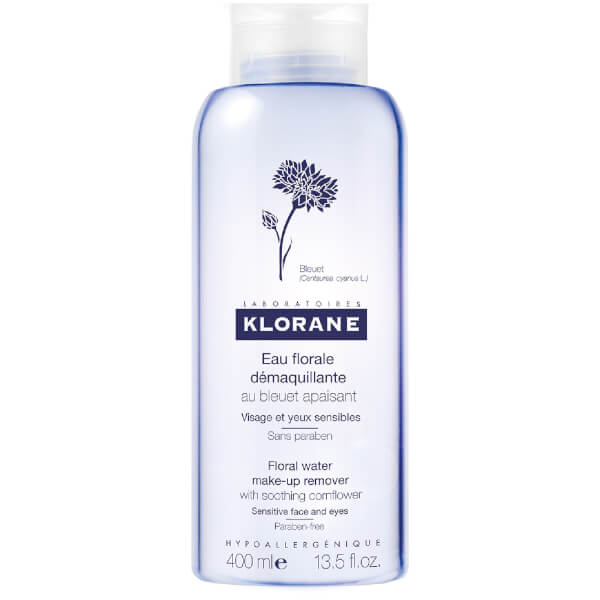 KLORANE Floral Water Make-up Remover with Soothing Cornflower