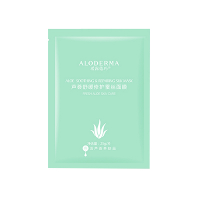 璦露德瑪蘆薈舒緩潤透天絲面膜