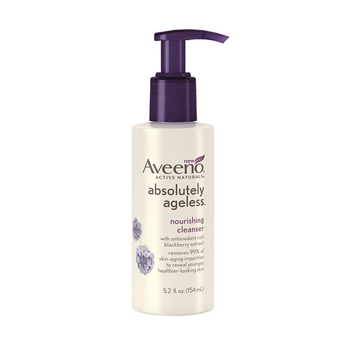 Aveeno Active Naturals Absolutely Ageless Nourishing Cleanser Blackberry